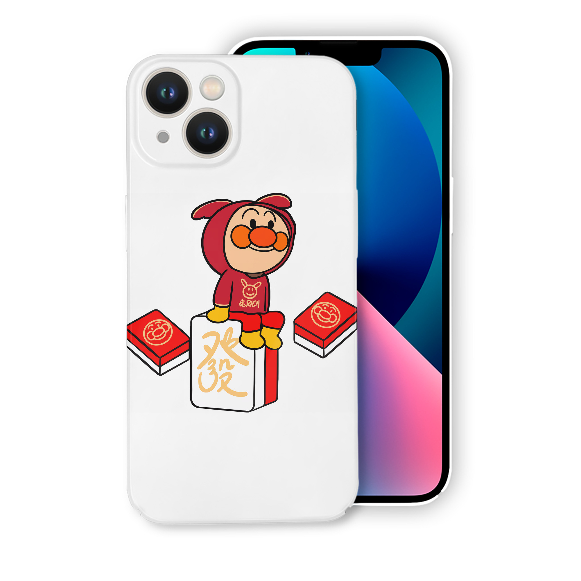 （画像用） アンパンマン Anpanman 【iPhone 14シリーズ対応】ハードケース