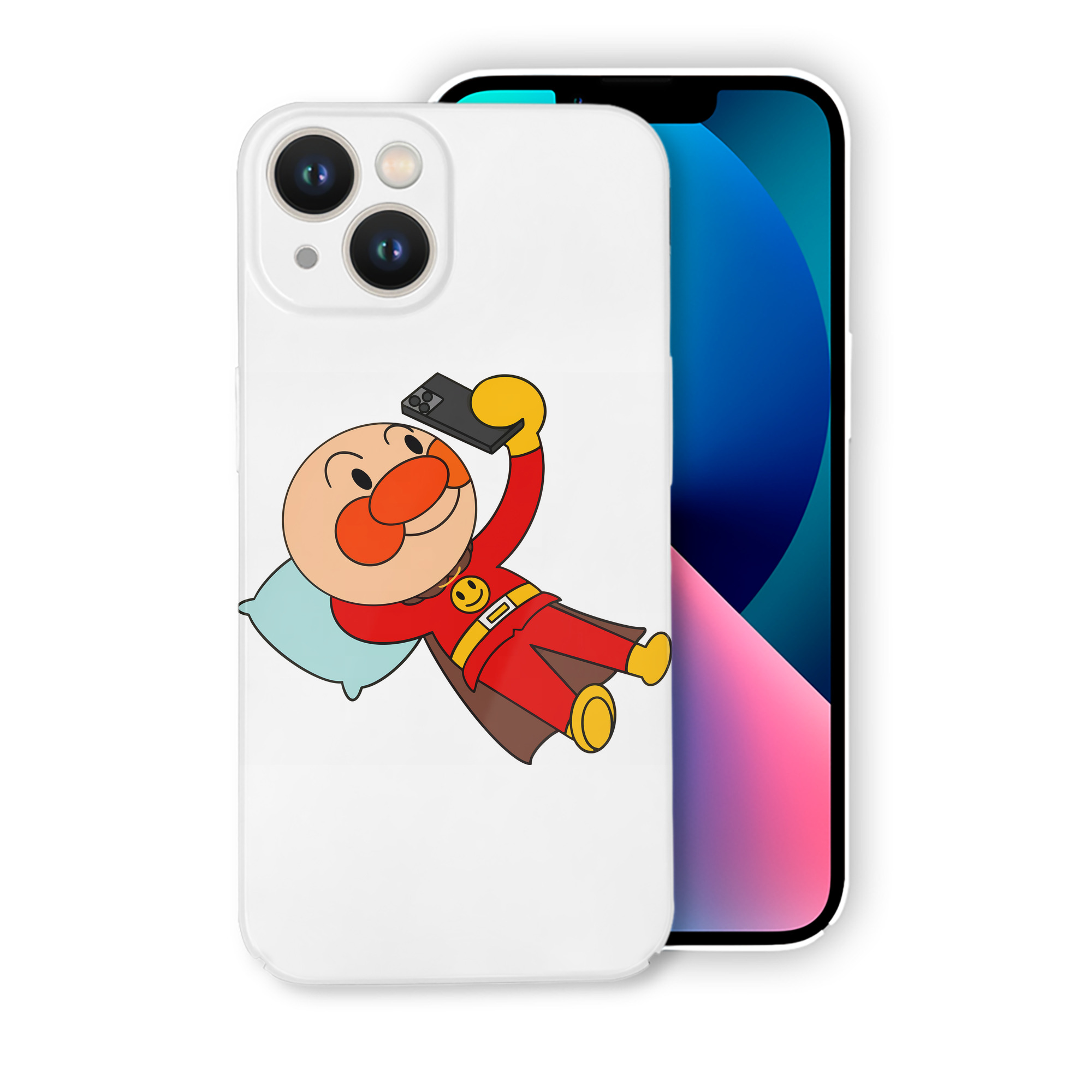 （画像用） アンパンマン Anpanman 【iPhone 14シリーズ対応】ハードケース