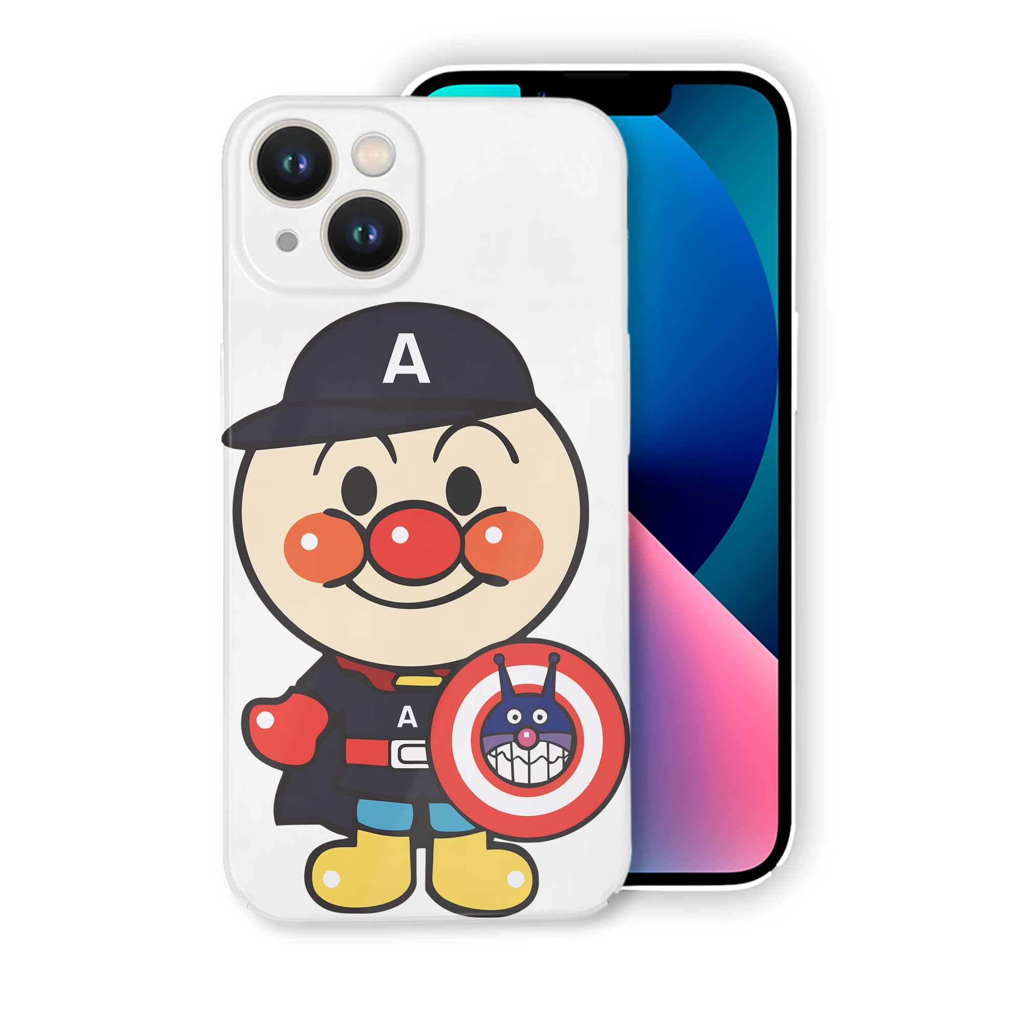 （画像用） アンパンマン Anpanman 【iPhone 14シリーズ対応】ハードケース