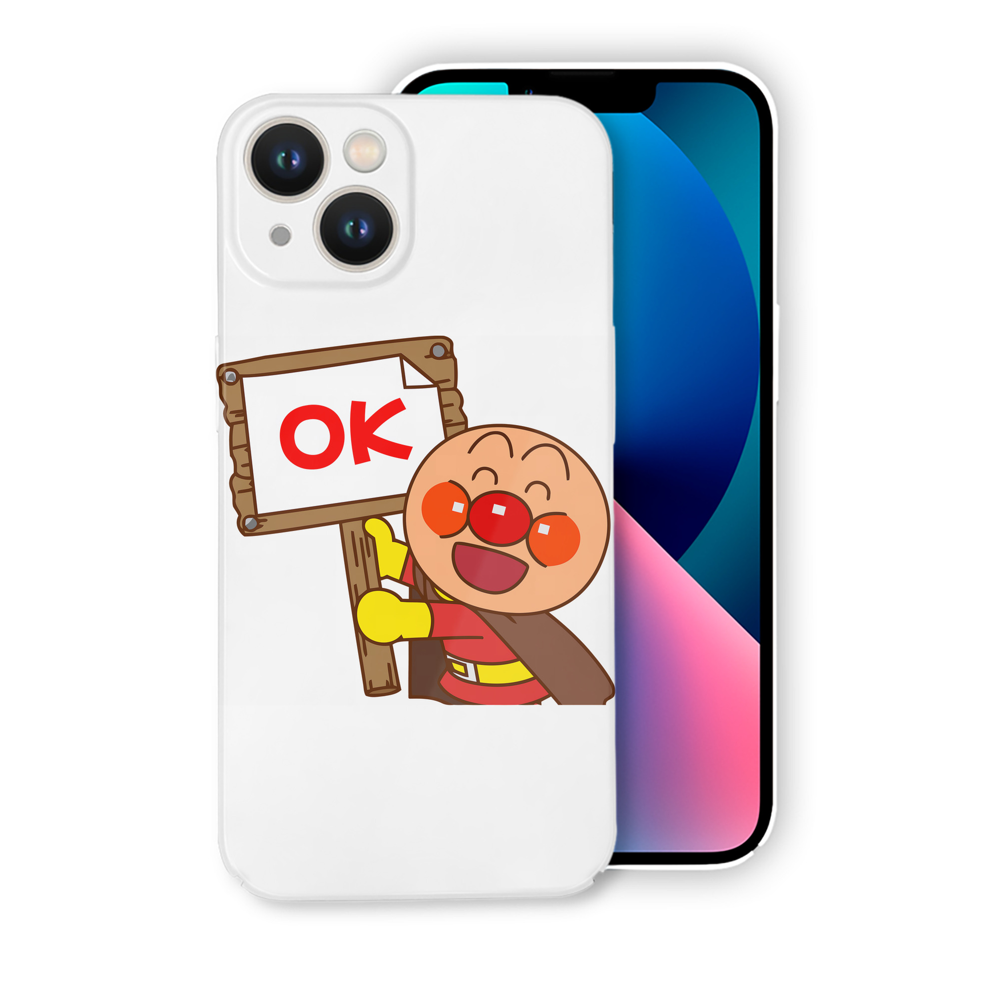 （画像用） アンパンマン Anpanman 【iPhone 14シリーズ対応】ハードケース