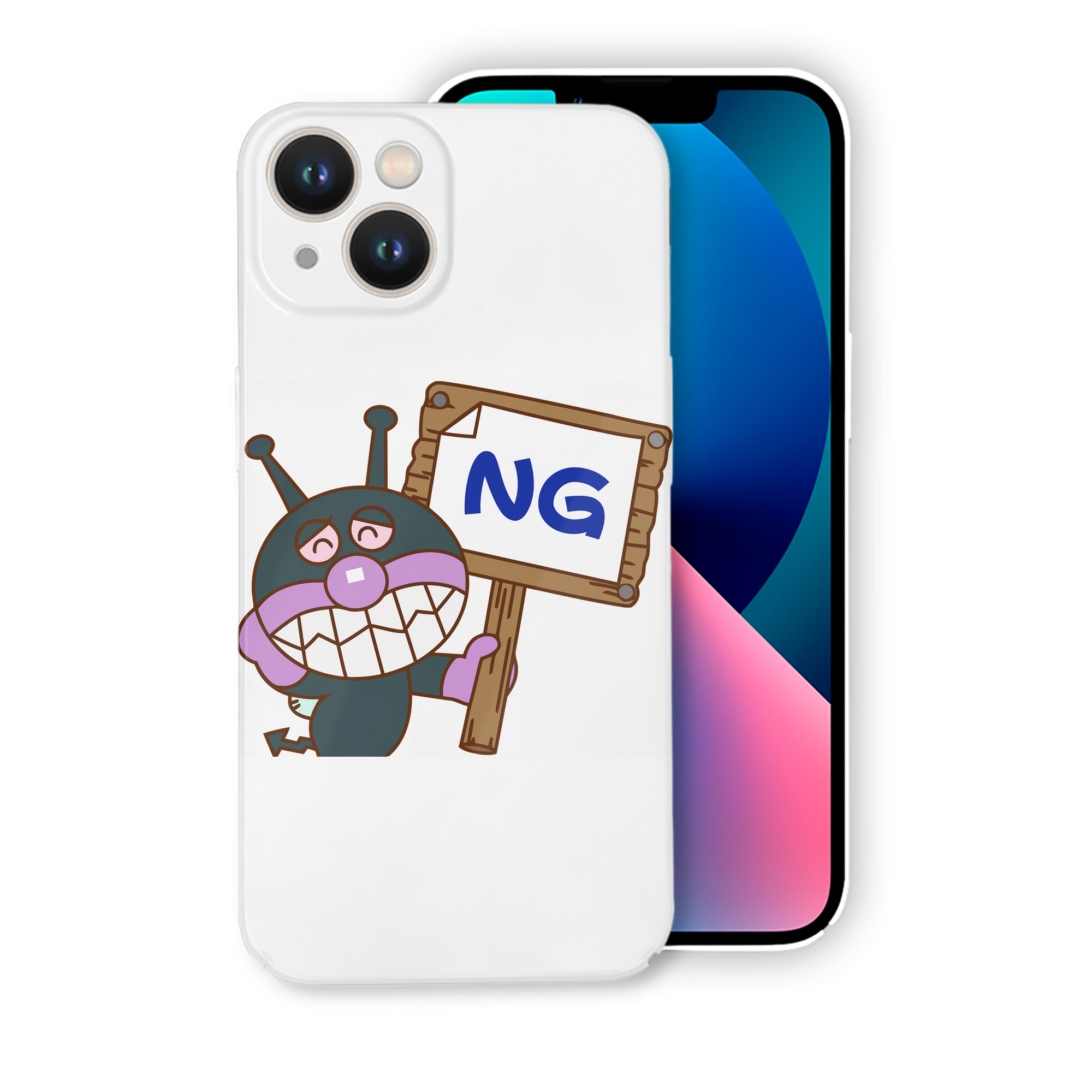 （画像用） アンパンマン Anpanman 【iPhone 14シリーズ対応】ハードケース