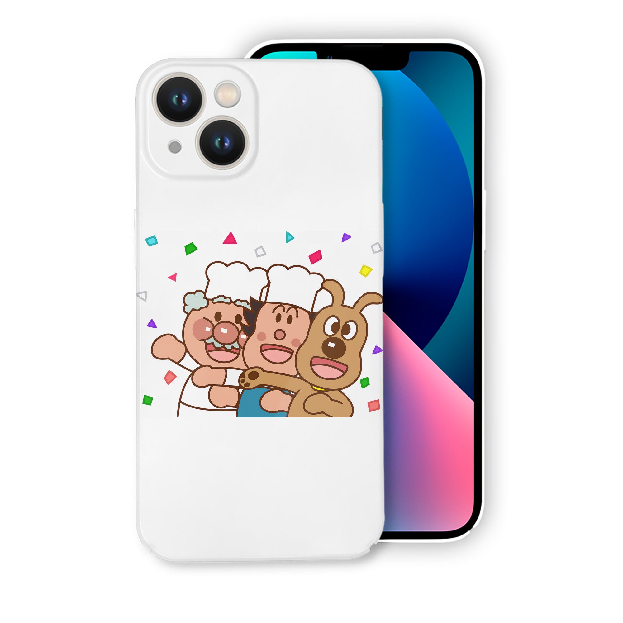 （画像用） アンパンマン Anpanman 【iPhone 14シリーズ対応】ハードケース