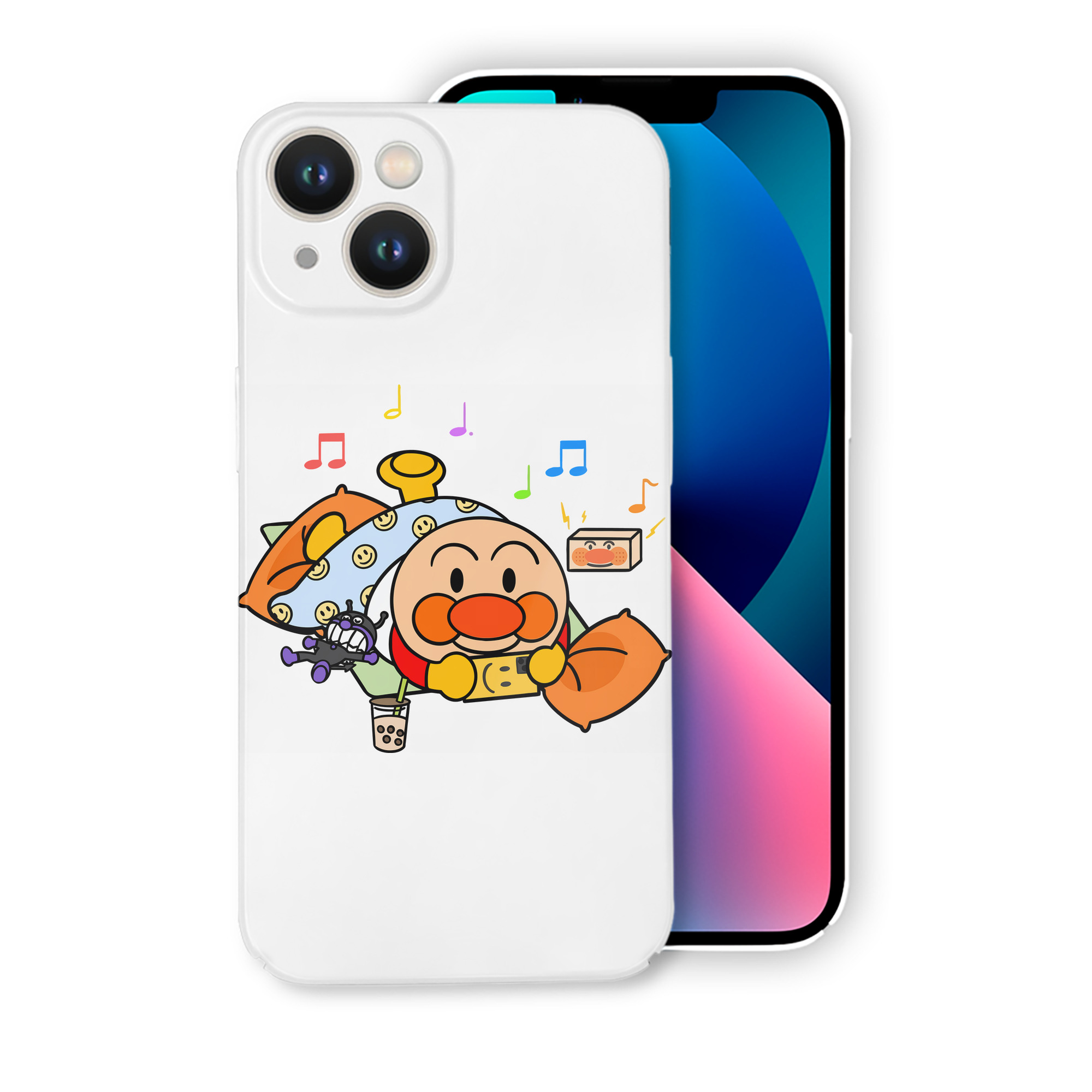 （画像用） アンパンマン Anpanman 【iPhone 14シリーズ対応】ハードケース