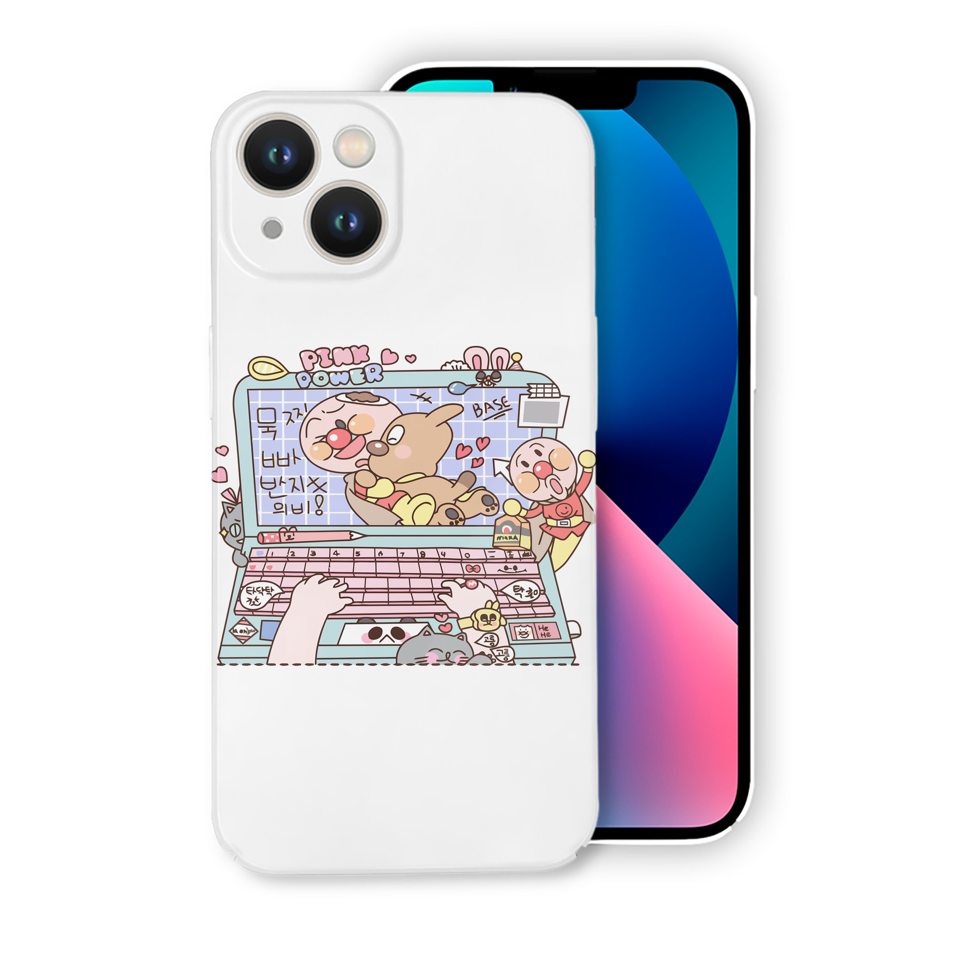 （画像用） アンパンマン Anpanman 【iPhone 14シリーズ対応】ハードケース