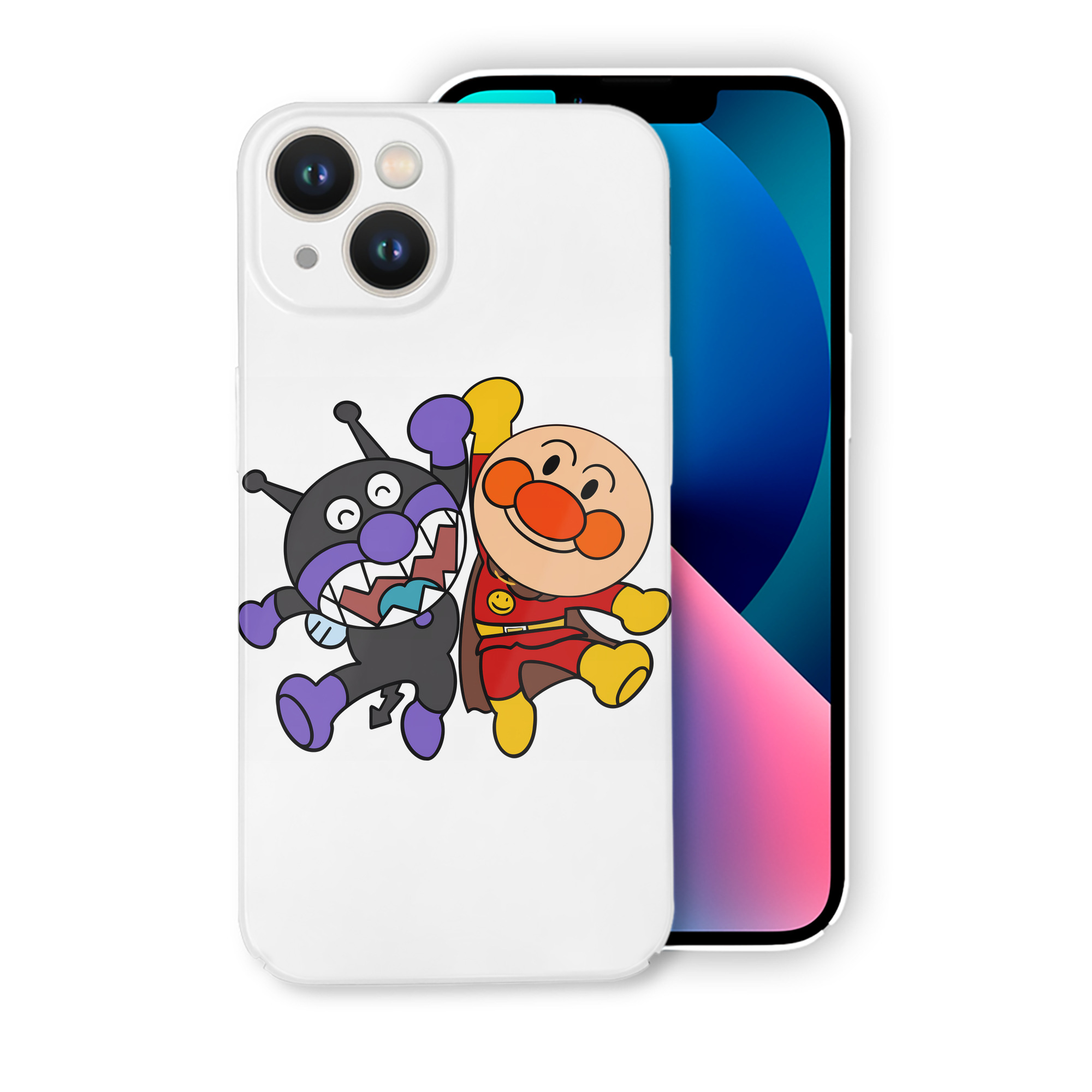 （画像用） アンパンマン Anpanman 【iPhone 14シリーズ対応】ハードケース