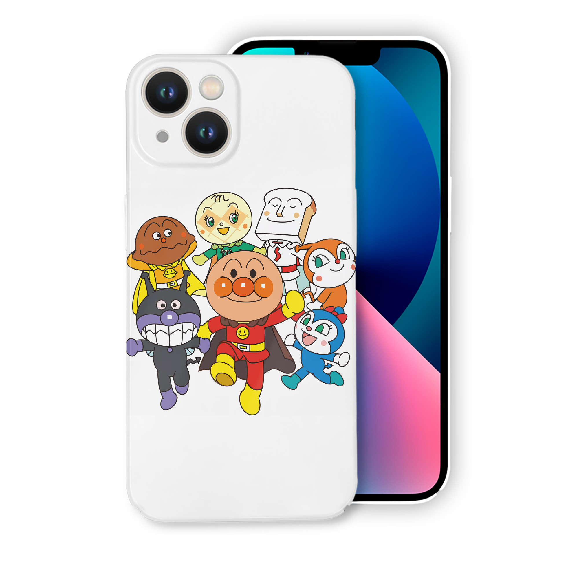 （画像用） アンパンマン Anpanman 【iPhone 14シリーズ対応】ハードケース