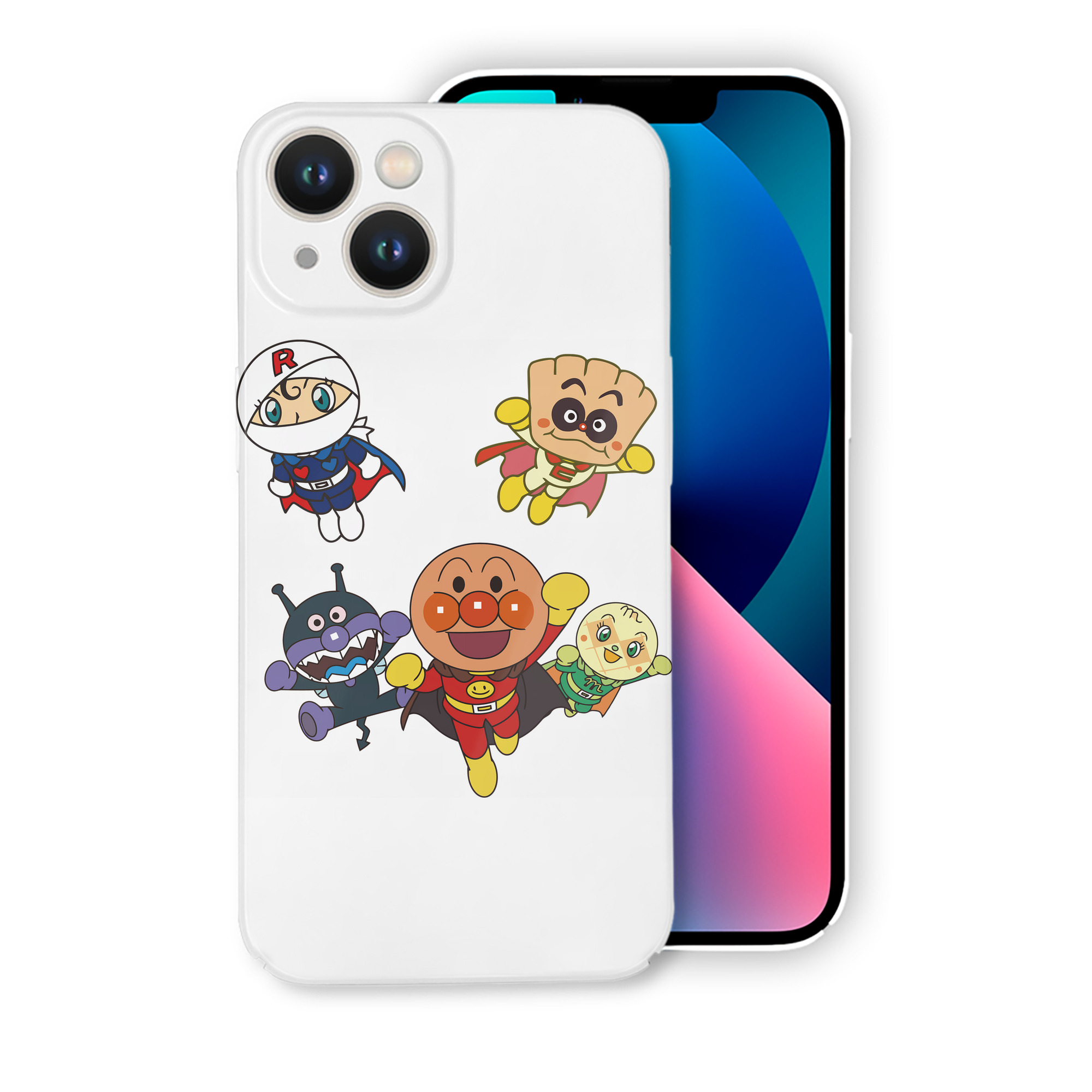 （画像用） アンパンマン Anpanman 【iPhone 14シリーズ対応】ハードケース