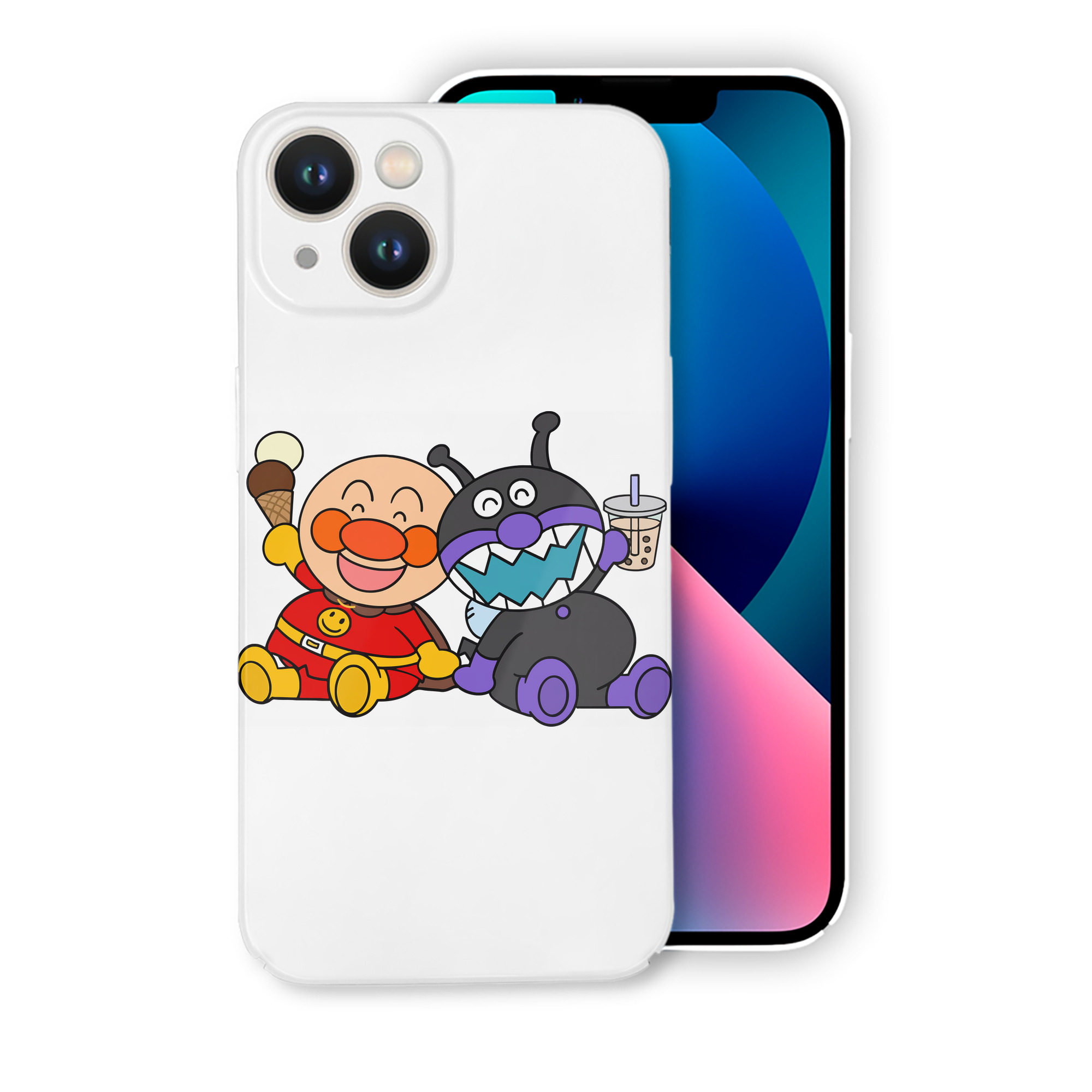 （画像用） アンパンマン Anpanman 【iPhone 14シリーズ対応】ハードケース