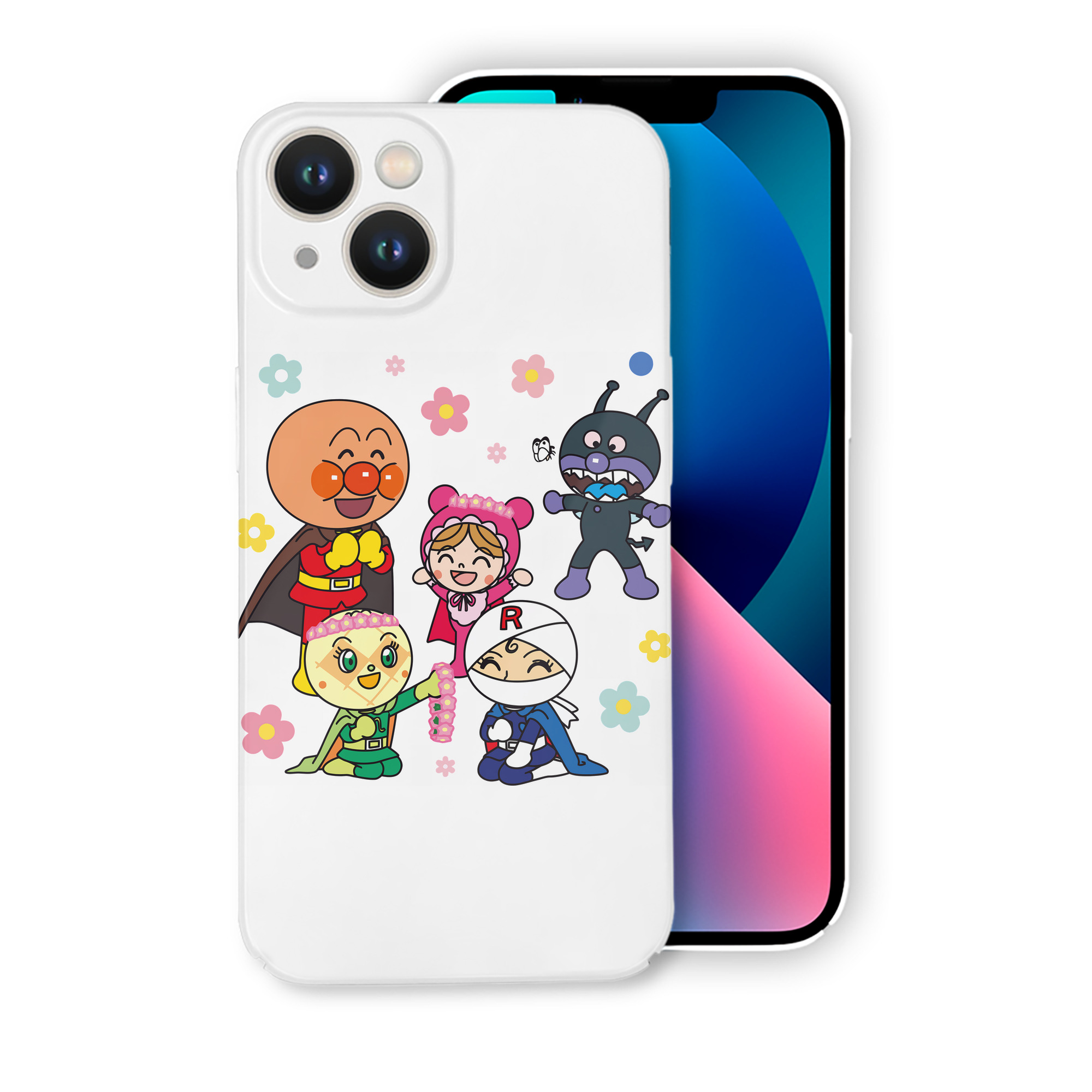 （画像用） アンパンマン Anpanman 【iPhone 14シリーズ対応】ハードケース