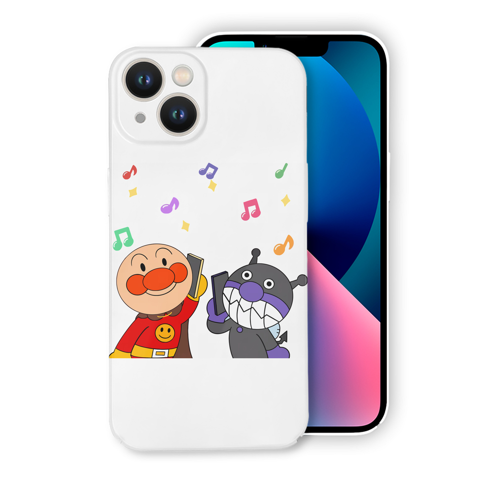 （画像用） アンパンマン Anpanman 【iPhone 14シリーズ対応】ハードケース