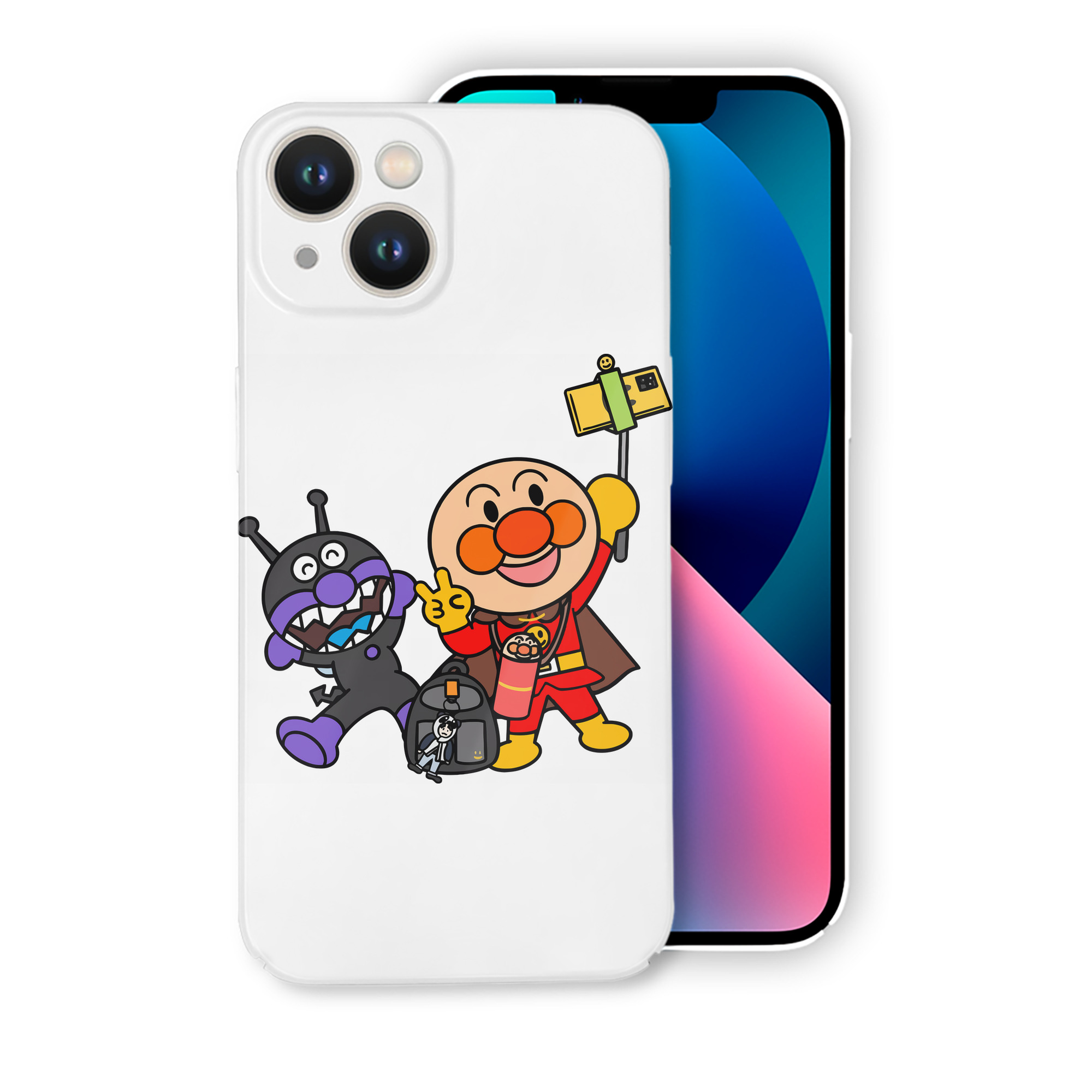 （画像用） アンパンマン Anpanman 【iPhone 14シリーズ対応】ハードケース