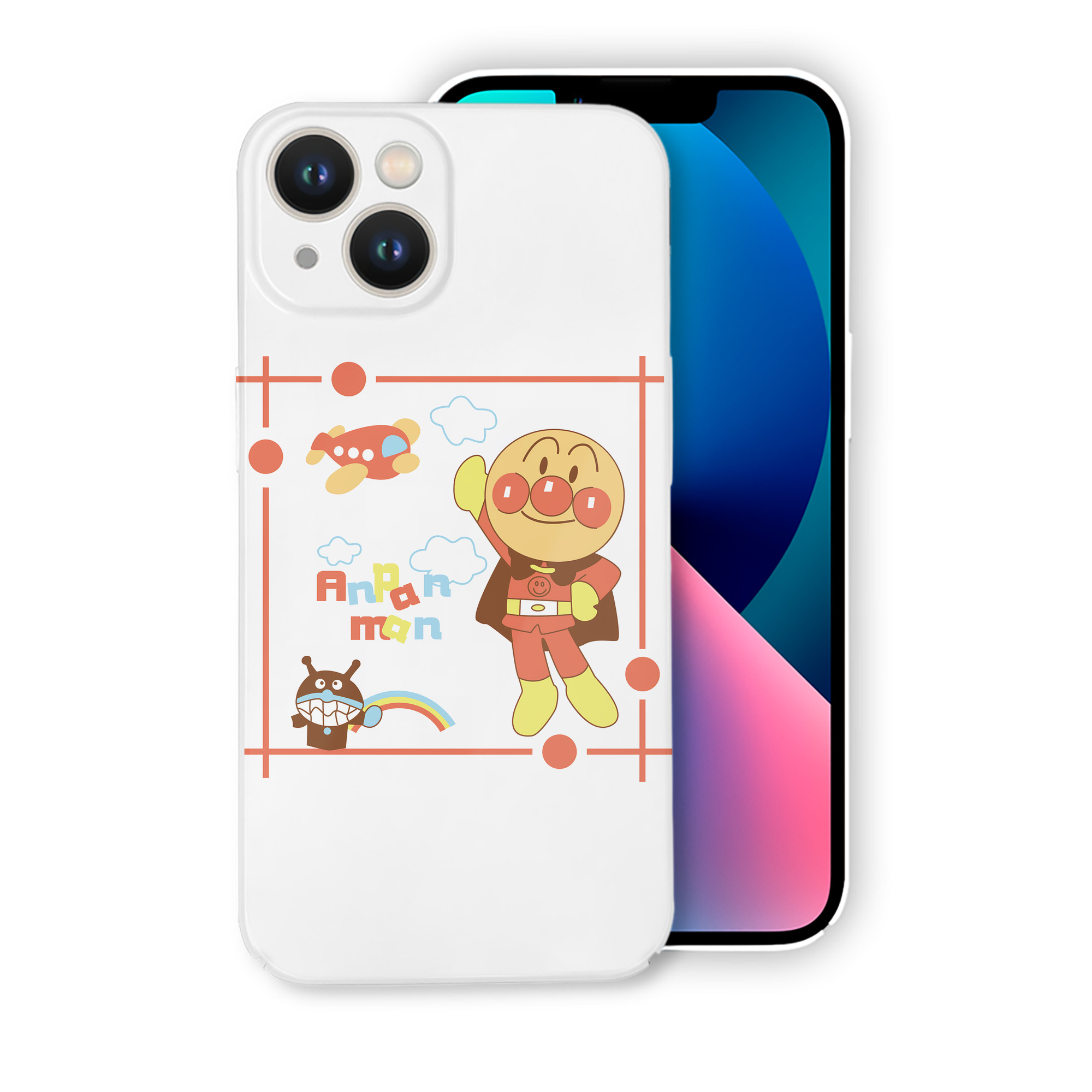 （画像用） アンパンマン Anpanman 【iPhone 14シリーズ対応】ハードケース