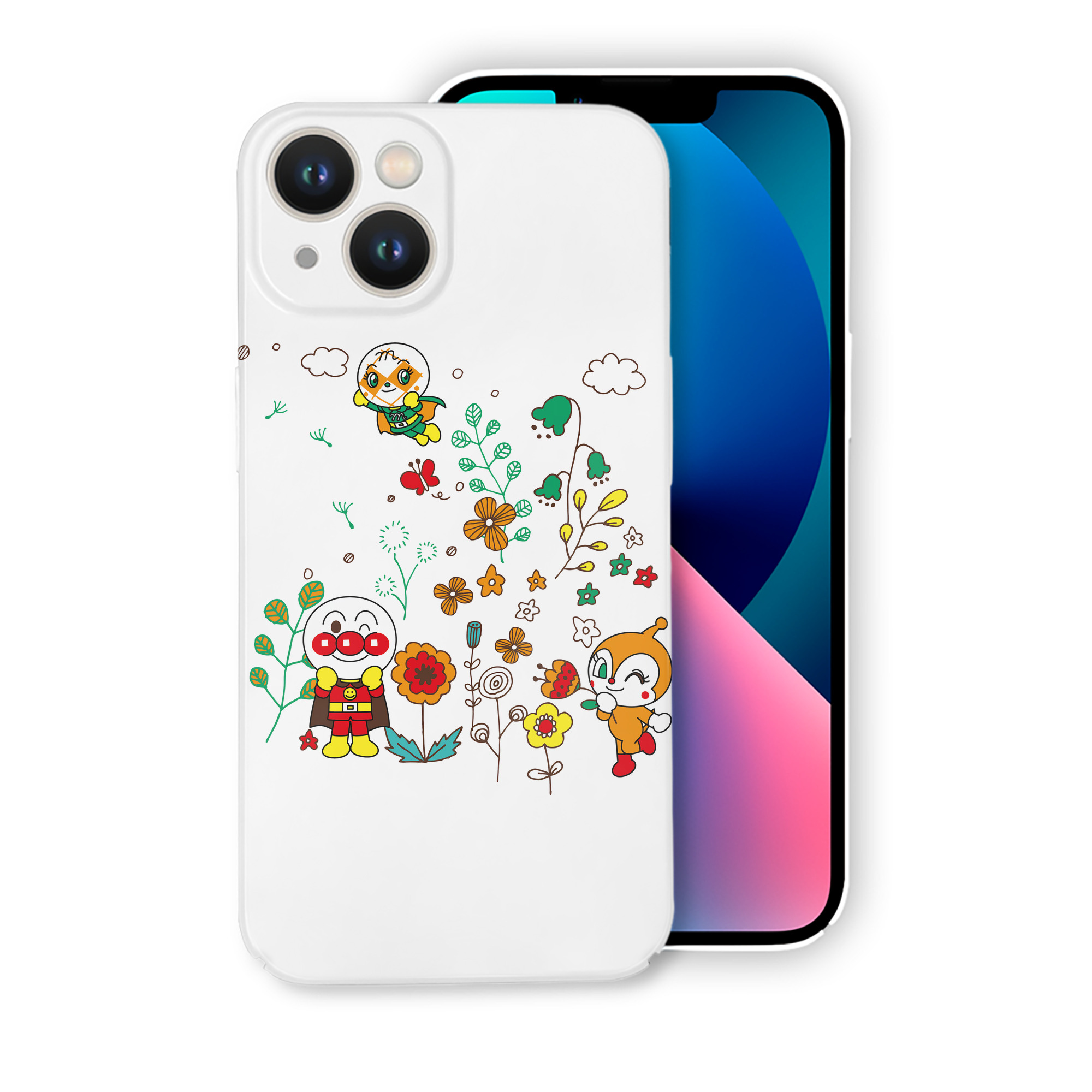 （画像用） アンパンマン Anpanman 【iPhone 14シリーズ対応】ハードケース