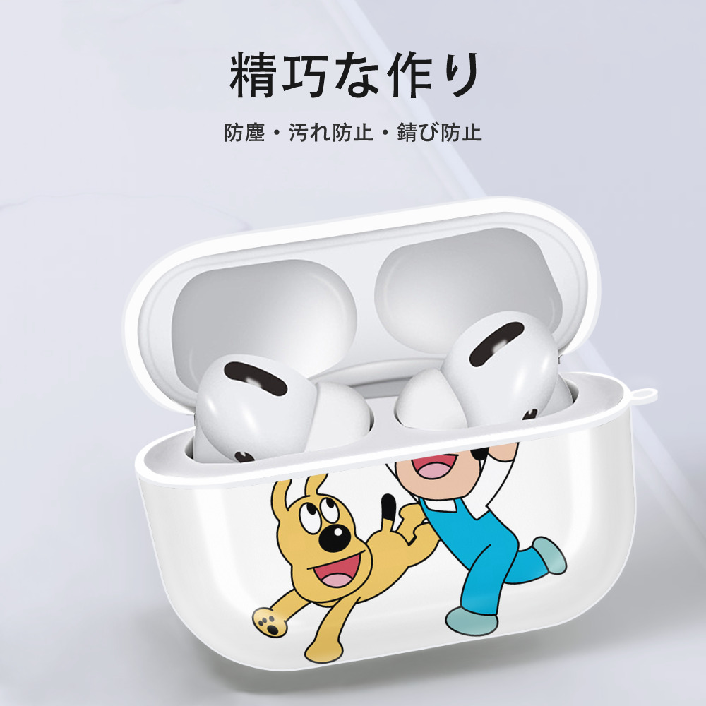 アンパンマン Anpanman 【AirPods Pro用】ハードシェル保護ケース 耐衝撃・防指紋・カラビナ付き商品仕様