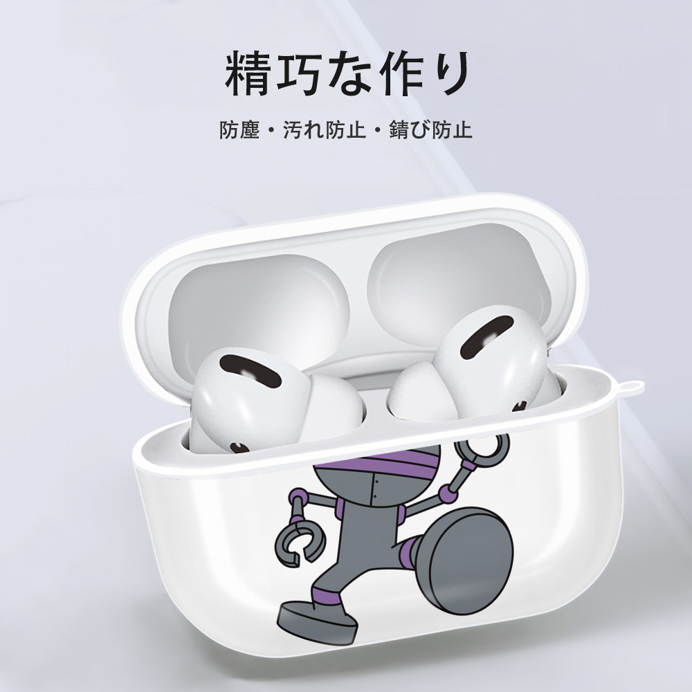 アンパンマン Anpanman 【AirPods Pro用】ハードシェル保護ケース 耐衝撃・防指紋・カラビナ付き商品仕様