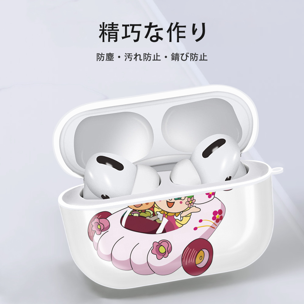アンパンマン Anpanman 【AirPods Pro用】ハードシェル保護ケース 耐衝撃・防指紋・カラビナ付き商品仕様