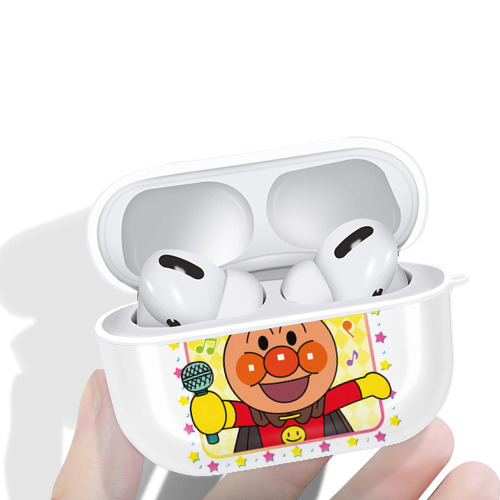 アンパンマン Anpanman 【AirPods Pro用】ハードシェル保護ケース 耐衝撃・防指紋・カラビナ付き商品仕様