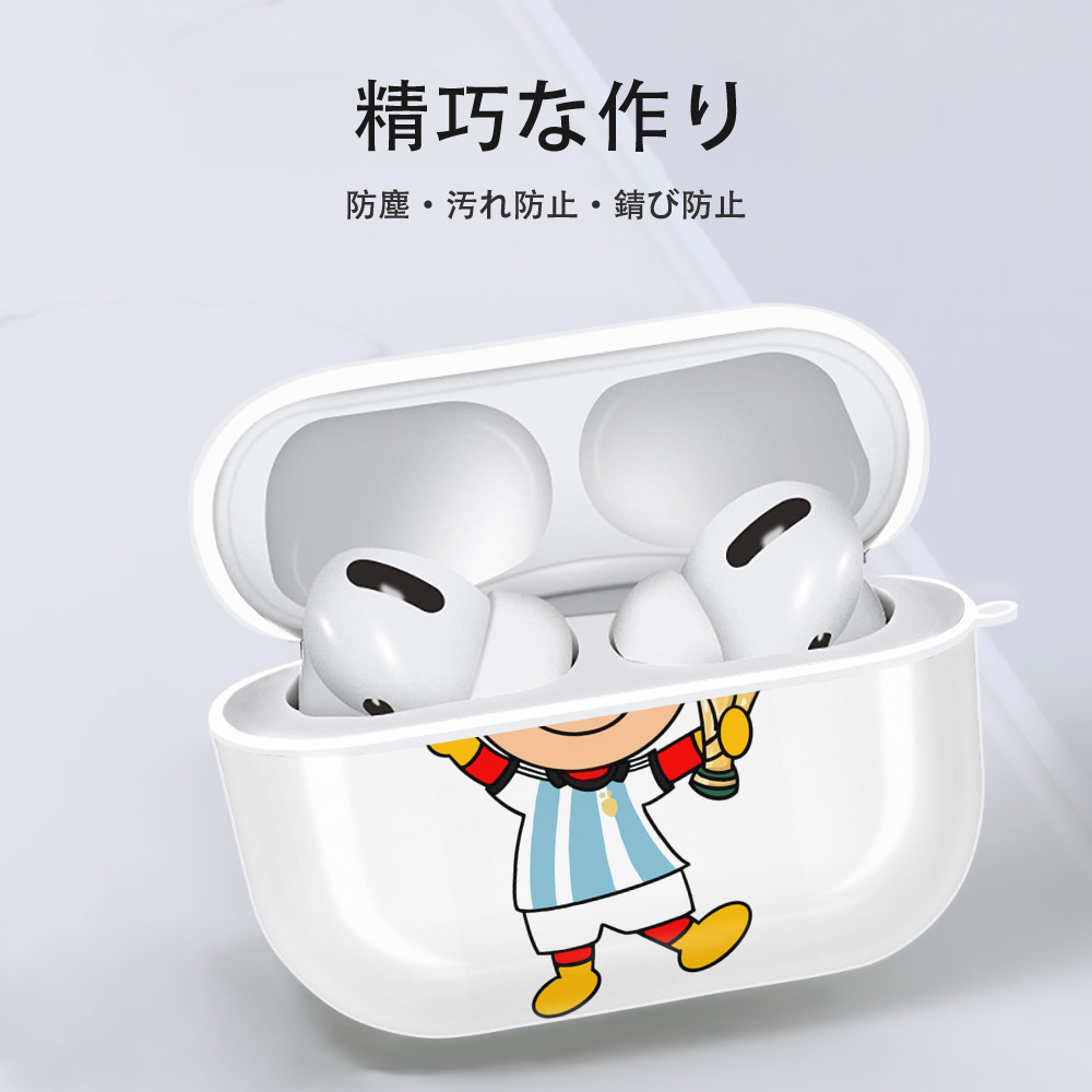アンパンマン Anpanman 【AirPods Pro用】ハードシェル保護ケース 耐衝撃・防指紋・カラビナ付き商品仕様
