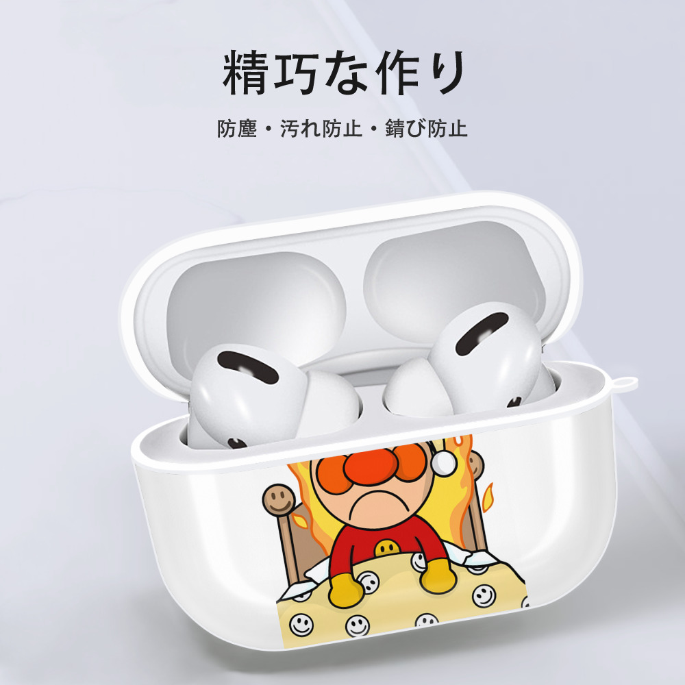 アンパンマン Anpanman 【AirPods Pro用】ハードシェル保護ケース 耐衝撃・防指紋・カラビナ付き商品仕様