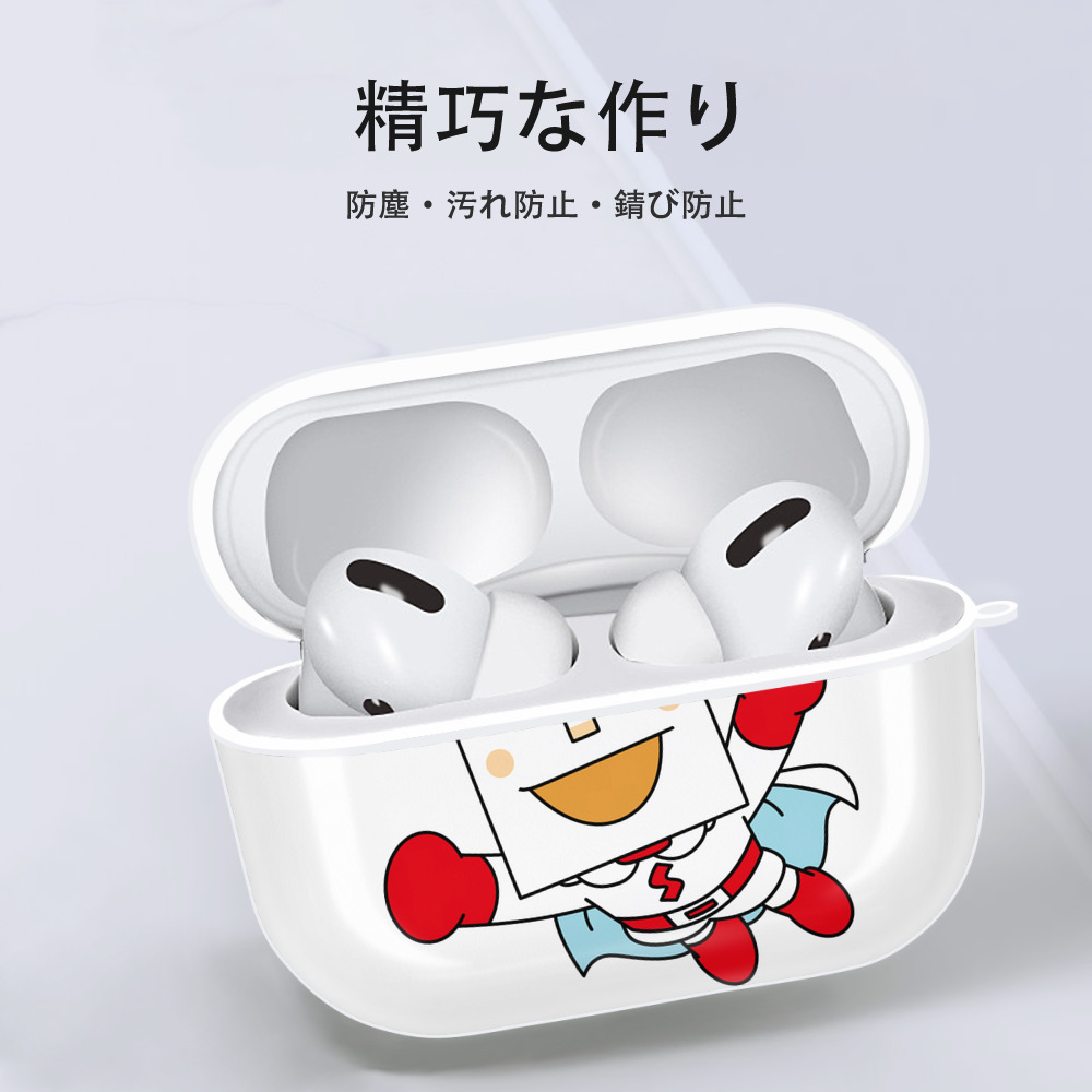 アンパンマン Anpanman 【AirPods Pro用】ハードシェル保護ケース 耐衝撃・防指紋・カラビナ付き商品仕様