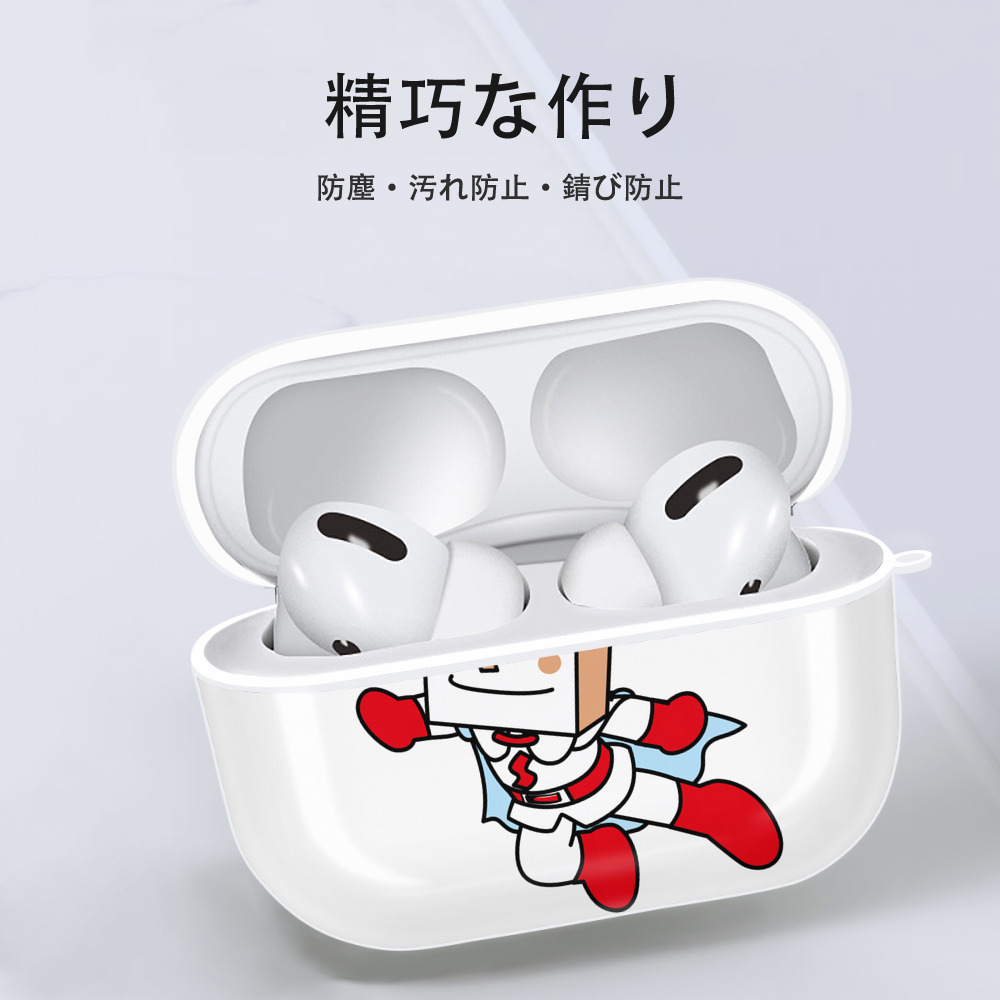 アンパンマン Anpanman 【AirPods Pro用】ハードシェル保護ケース 耐衝撃・防指紋・カラビナ付き商品仕様