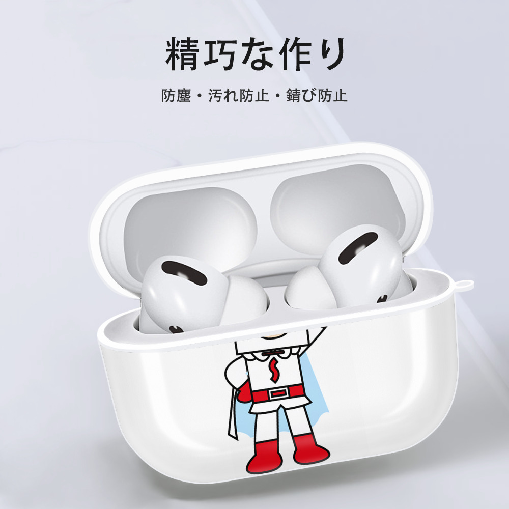 アンパンマン Anpanman 【AirPods Pro用】ハードシェル保護ケース 耐衝撃・防指紋・カラビナ付き商品仕様