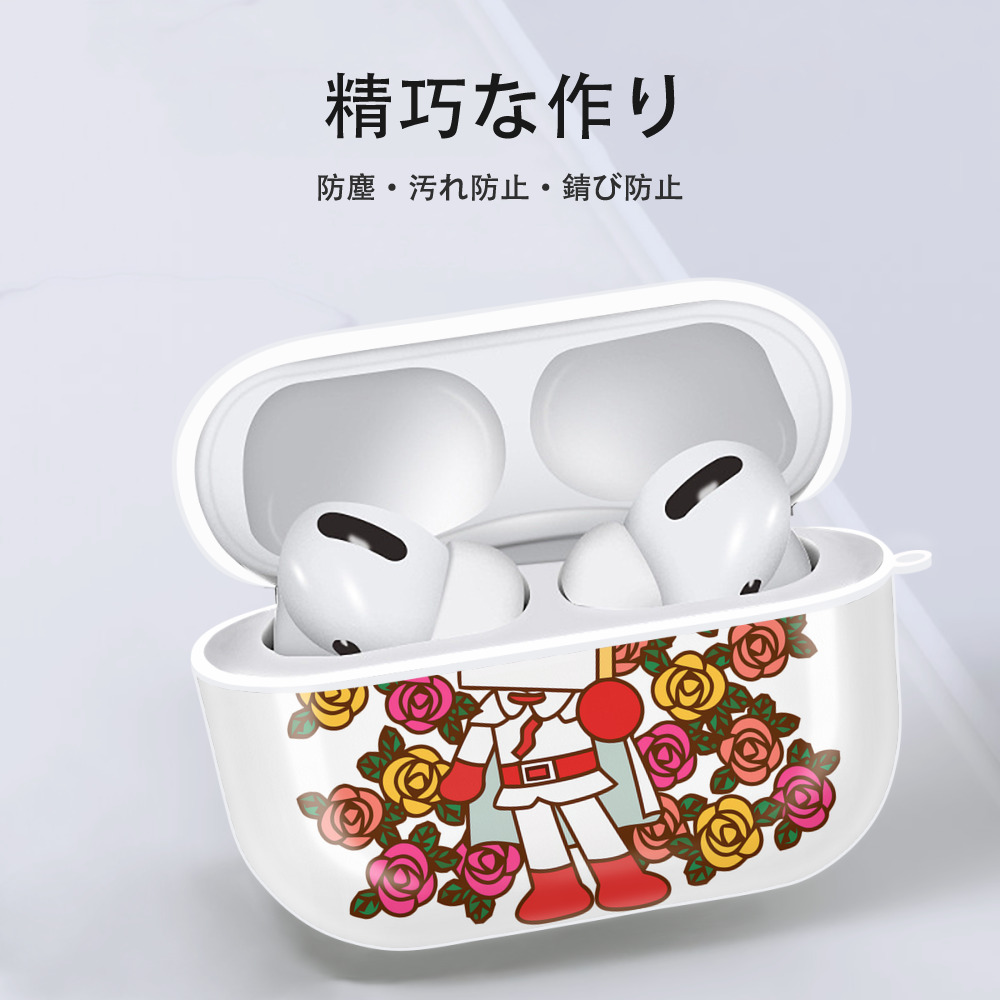 アンパンマン Anpanman 【AirPods Pro用】ハードシェル保護ケース 耐衝撃・防指紋・カラビナ付き商品仕様