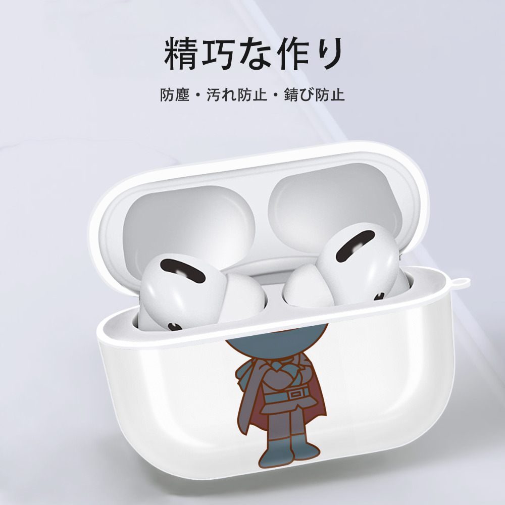 アンパンマン Anpanman 【AirPods Pro用】ハードシェル保護ケース 耐衝撃・防指紋・カラビナ付き商品仕様