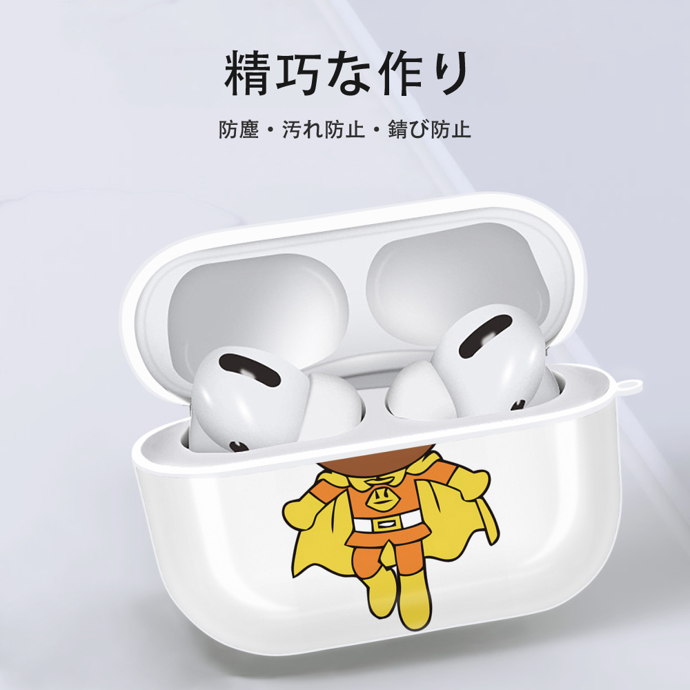 アンパンマン Anpanman 【AirPods Pro用】ハードシェル保護ケース 耐衝撃・防指紋・カラビナ付き商品仕様