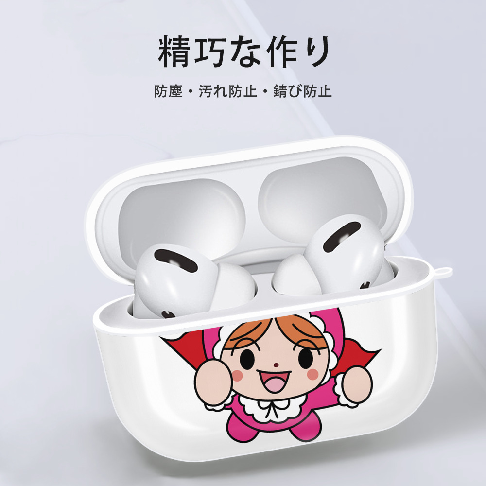 アンパンマン Anpanman 【AirPods Pro用】ハードシェル保護ケース 耐衝撃・防指紋・カラビナ付き商品仕様
