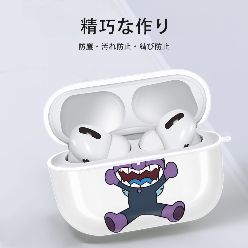 アンパンマン Anpanman 【AirPods Pro用】ハードシェル保護ケース 耐衝撃・防指紋・カラビナ付き商品仕様