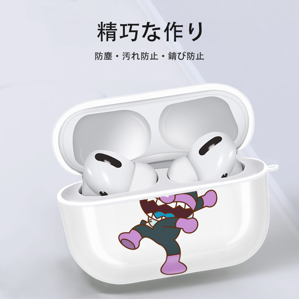 アンパンマン Anpanman 【AirPods Pro用】ハードシェル保護ケース 耐衝撃・防指紋・カラビナ付き商品仕様