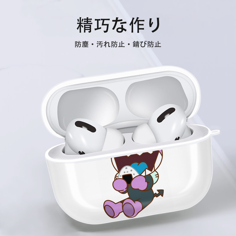 アンパンマン Anpanman 【AirPods Pro用】ハードシェル保護ケース 耐衝撃・防指紋・カラビナ付き商品仕様
