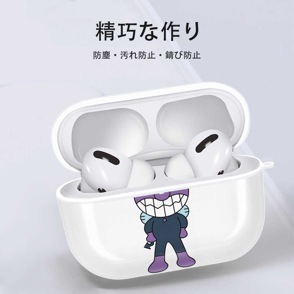 アンパンマン Anpanman 【AirPods Pro用】ハードシェル保護ケース 耐衝撃・防指紋・カラビナ付き商品仕様