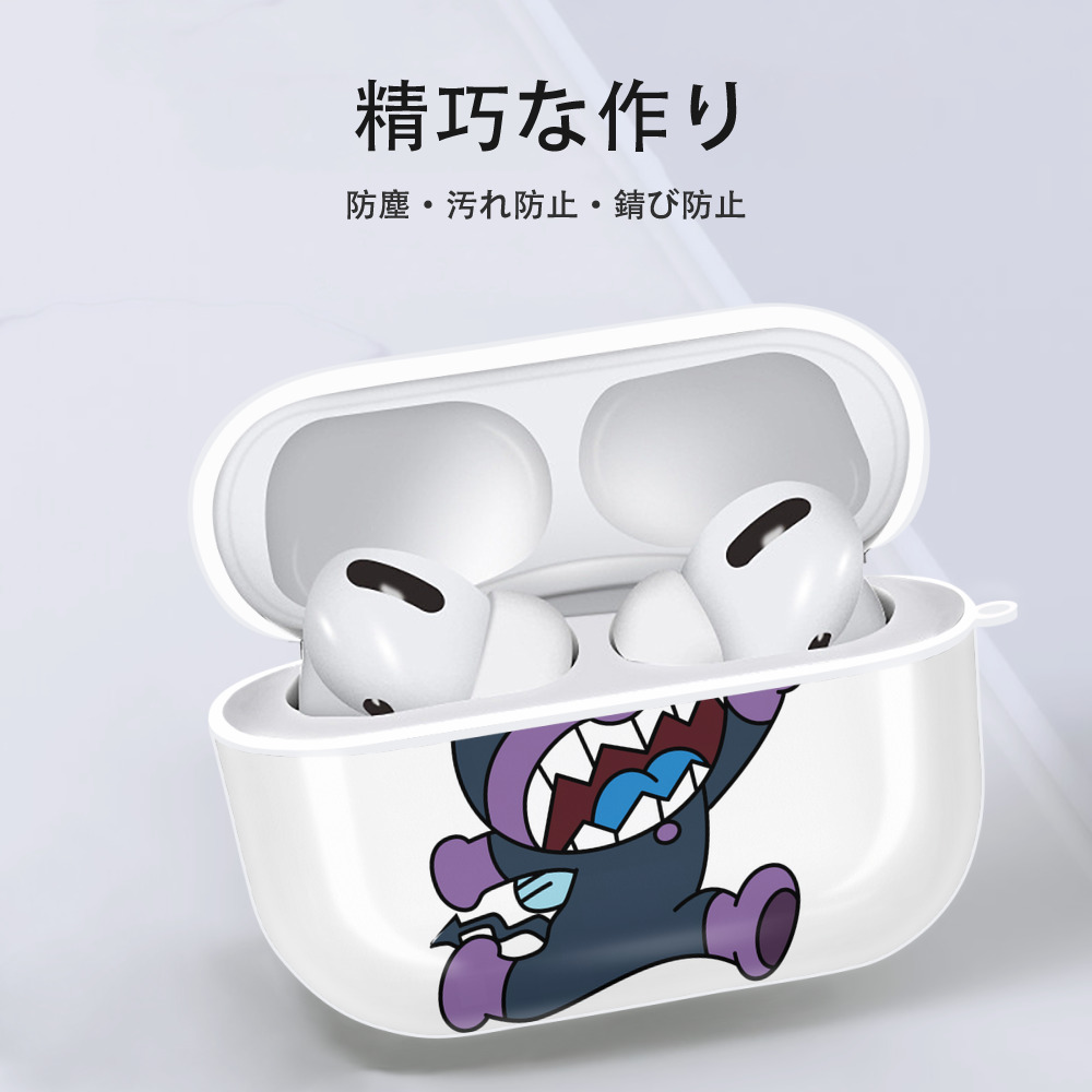 アンパンマン Anpanman 【AirPods Pro用】ハードシェル保護ケース 耐衝撃・防指紋・カラビナ付き商品仕様