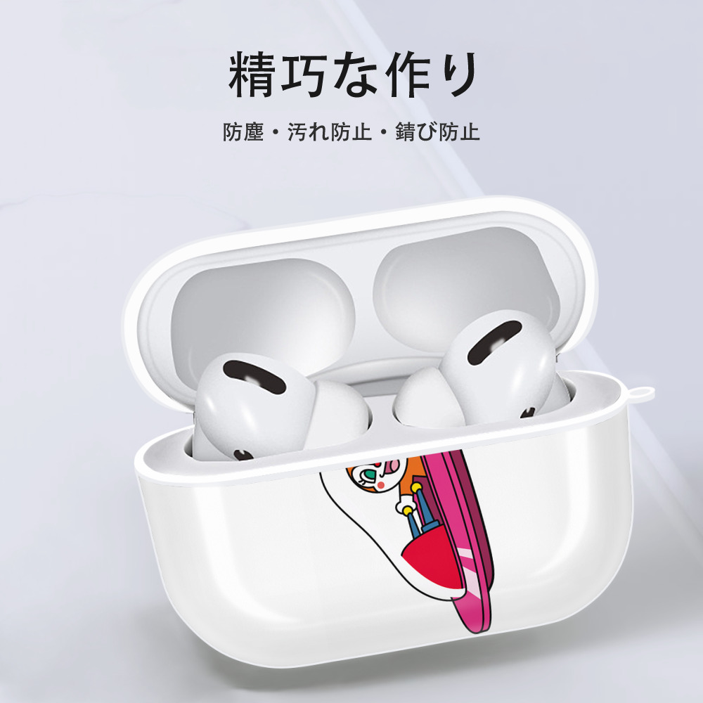 アンパンマン Anpanman 【AirPods Pro用】ハードシェル保護ケース 耐衝撃・防指紋・カラビナ付き商品仕様
