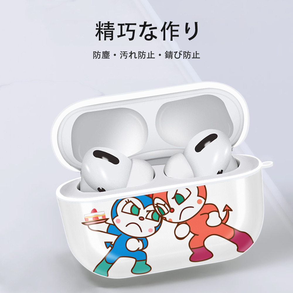 アンパンマン Anpanman 【AirPods Pro用】ハードシェル保護ケース 耐衝撃・防指紋・カラビナ付き商品仕様