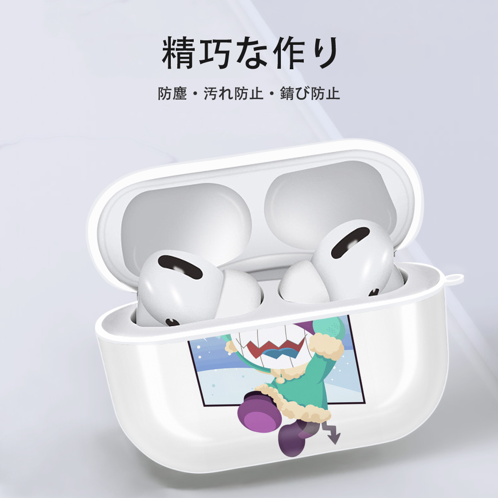 アンパンマン Anpanman 【AirPods Pro用】ハードシェル保護ケース 耐衝撃・防指紋・カラビナ付き商品仕様