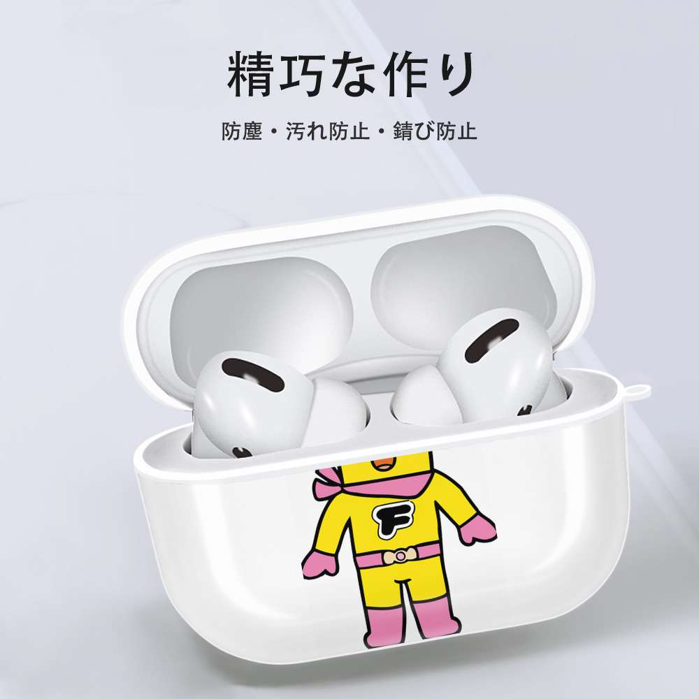 アンパンマン Anpanman 【AirPods Pro用】ハードシェル保護ケース 耐衝撃・防指紋・カラビナ付き商品仕様