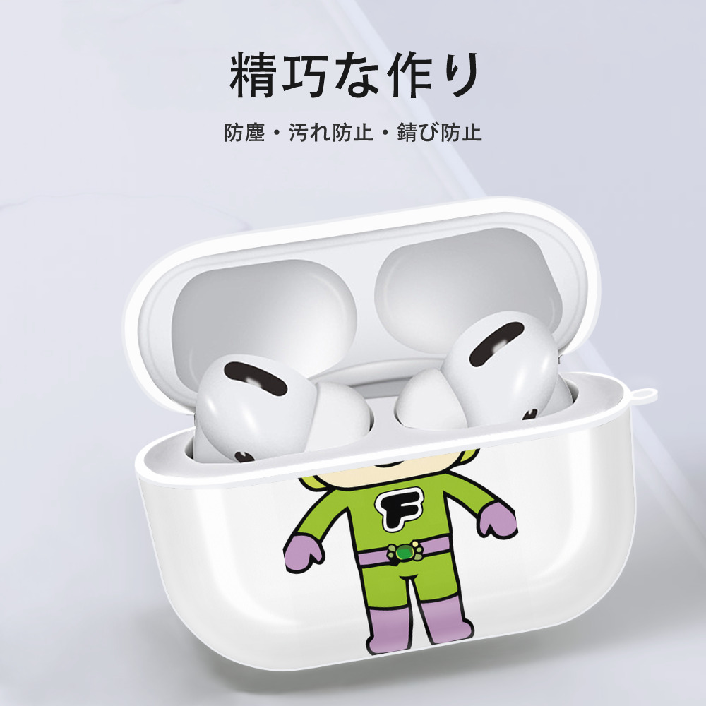 アンパンマン Anpanman 【AirPods Pro用】ハードシェル保護ケース 耐衝撃・防指紋・カラビナ付き商品仕様