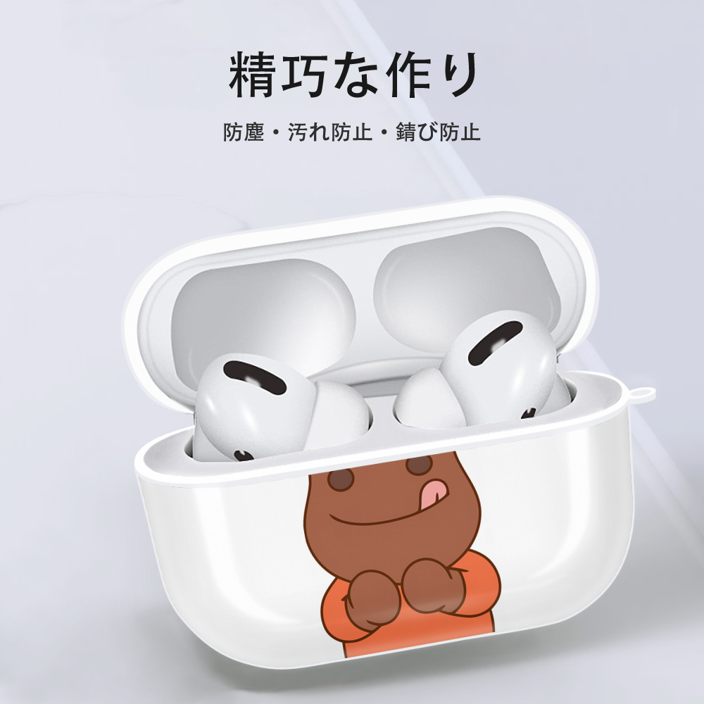 アンパンマン Anpanman 【AirPods Pro用】ハードシェル保護ケース 耐衝撃・防指紋・カラビナ付き商品仕様