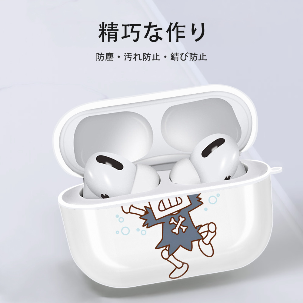 アンパンマン Anpanman 【AirPods Pro用】ハードシェル保護ケース 耐衝撃・防指紋・カラビナ付き商品仕様