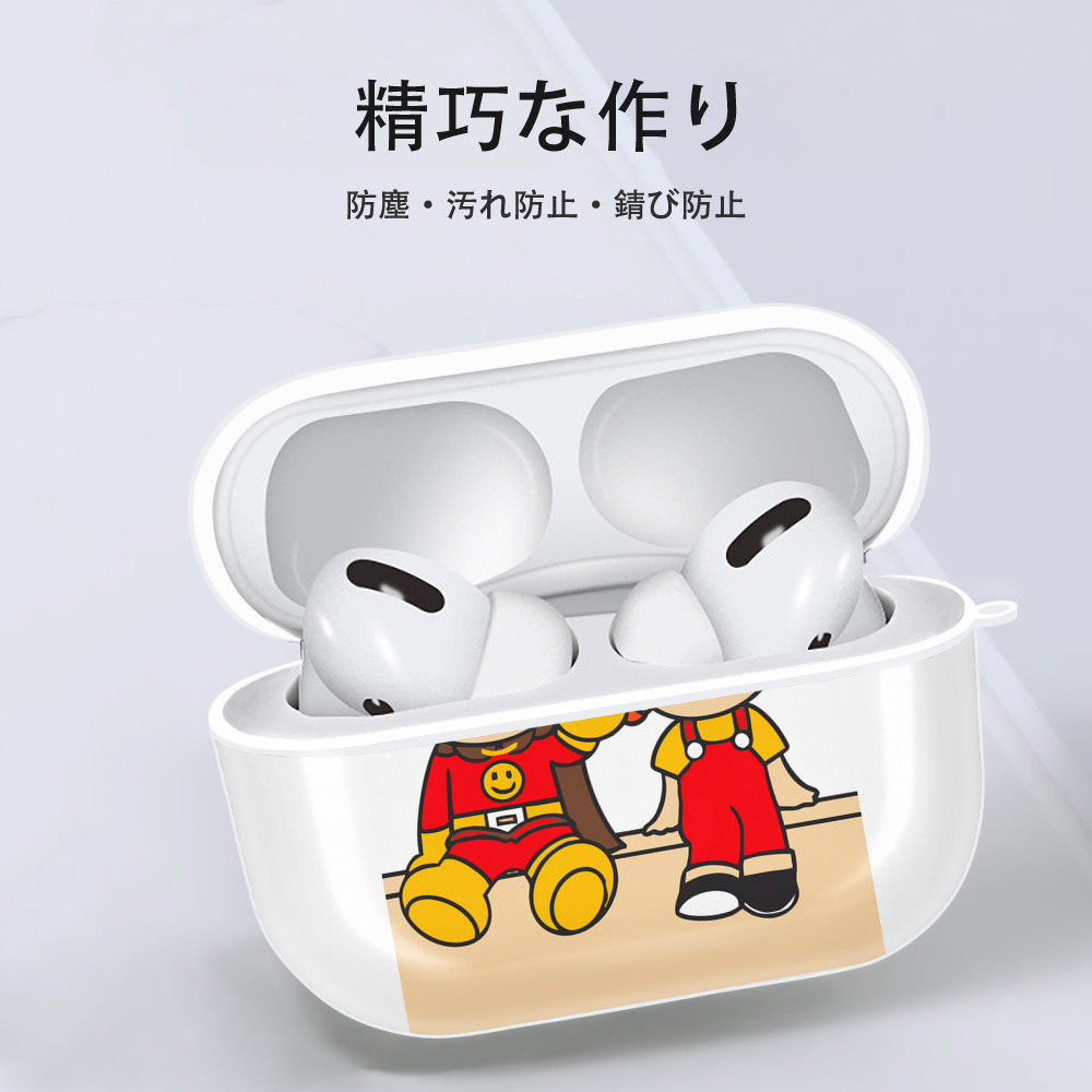 アンパンマン Anpanman 【AirPods Pro用】ハードシェル保護ケース 耐衝撃・防指紋・カラビナ付き商品仕様