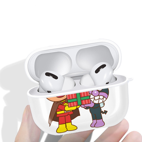 アンパンマン Anpanman 【AirPods Pro用】ハードシェル保護ケース 耐衝撃・防指紋・カラビナ付き商品仕様