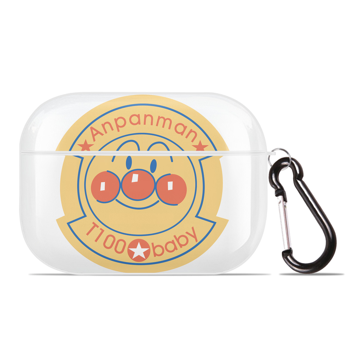 （画像用） アンパンマン Anpanman 【AirPods Pro用】ハードシェル保護ケース 耐衝撃・防指紋・カラビナ付き商品仕様