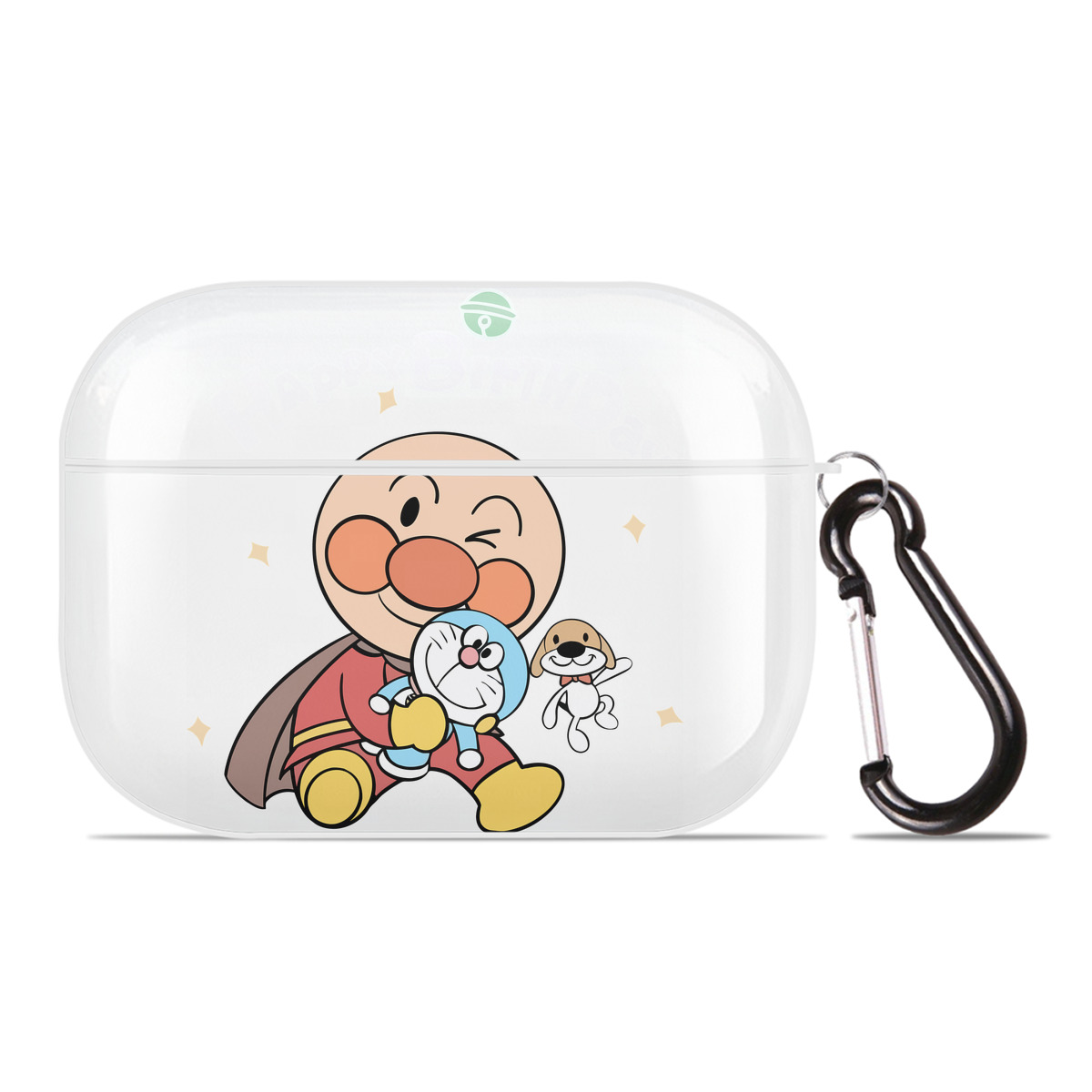 （画像用） アンパンマン Anpanman 【AirPods Pro用】ハードシェル保護ケース 耐衝撃・防指紋・カラビナ付き商品仕様