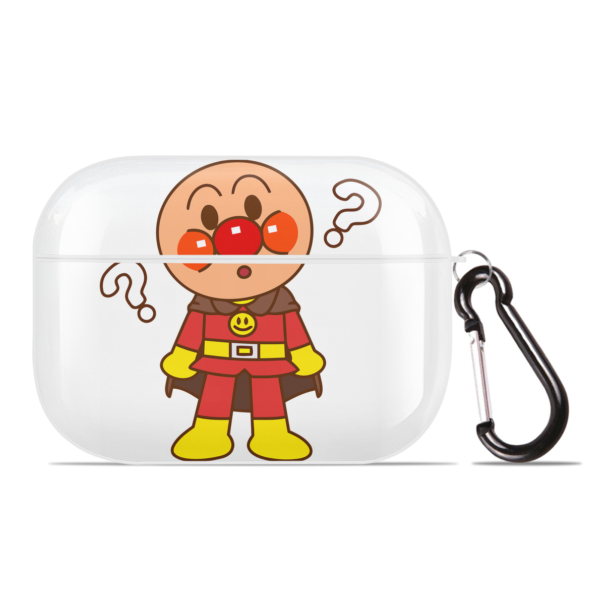 （画像用） アンパンマン Anpanman 【AirPods Pro用】ハードシェル保護ケース 耐衝撃・防指紋・カラビナ付き商品仕様
