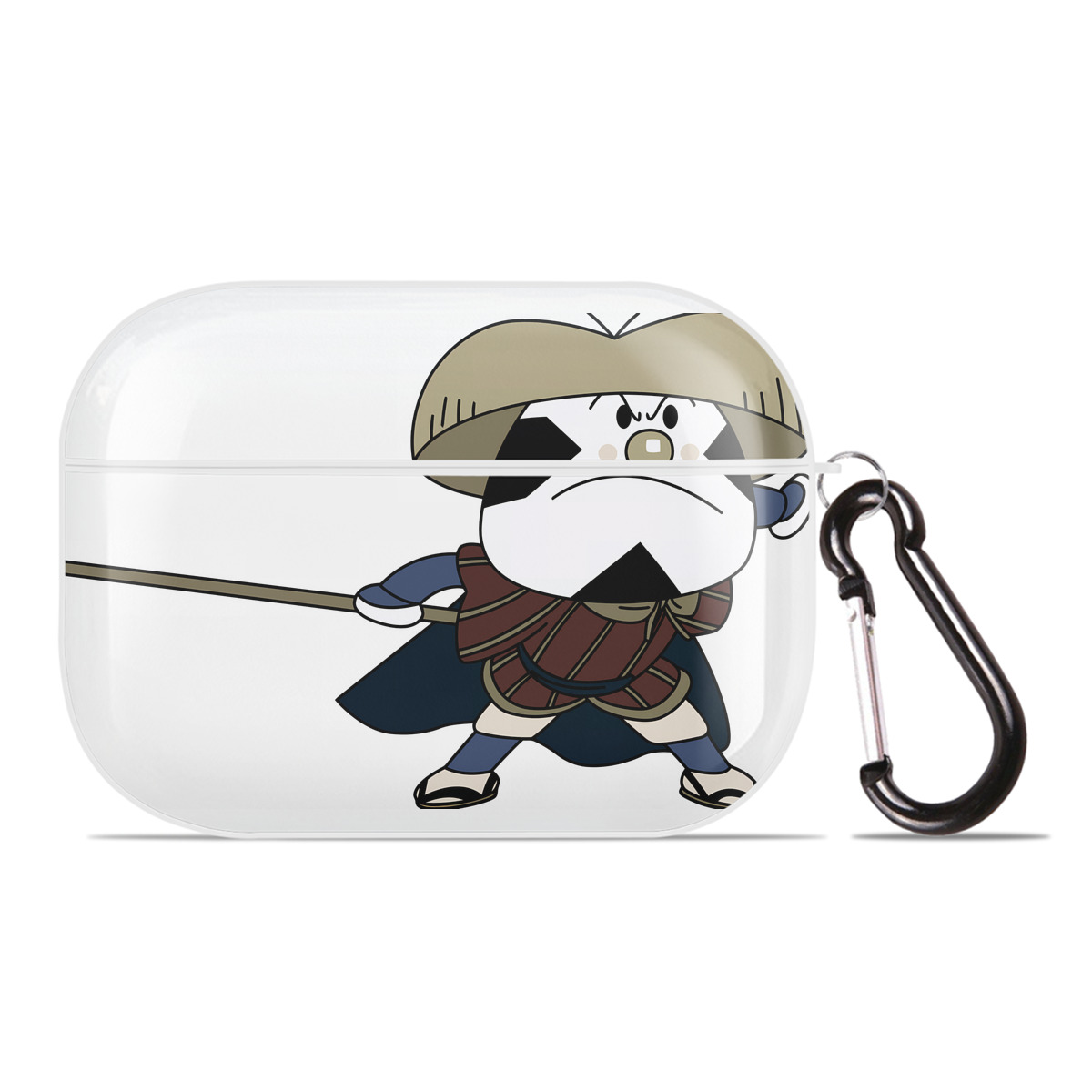 （画像用） アンパンマン Anpanman 【AirPods Pro用】ハードシェル保護ケース 耐衝撃・防指紋・カラビナ付き商品仕様