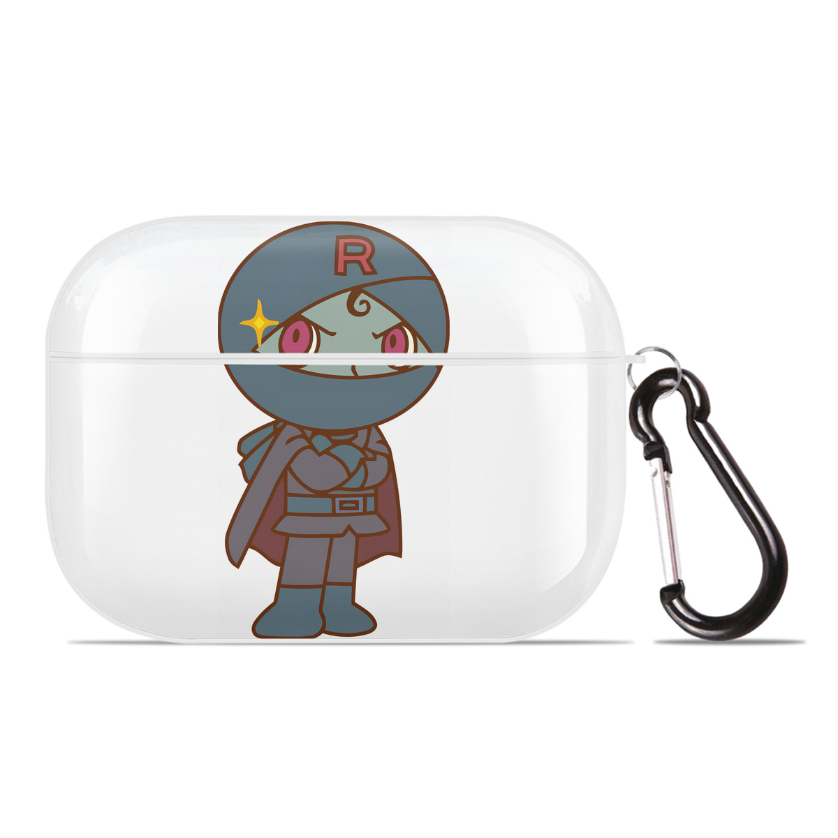 （画像用） アンパンマン Anpanman 【AirPods Pro用】ハードシェル保護ケース 耐衝撃・防指紋・カラビナ付き商品仕様
