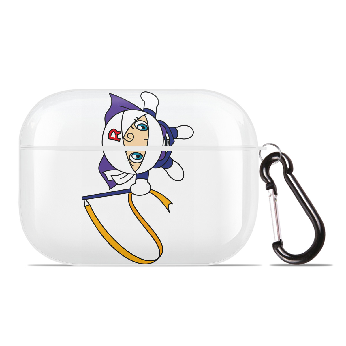 （画像用） アンパンマン Anpanman 【AirPods Pro用】ハードシェル保護ケース 耐衝撃・防指紋・カラビナ付き商品仕様